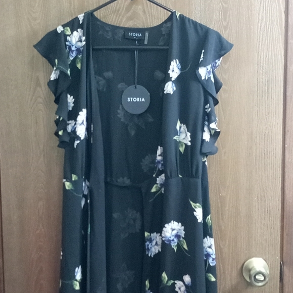 NWT Storia Wrap Dress - Picture 5 of 10